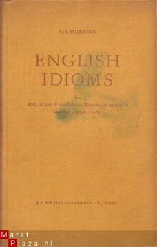 English idioms for M.O. A and B candidates, University stude