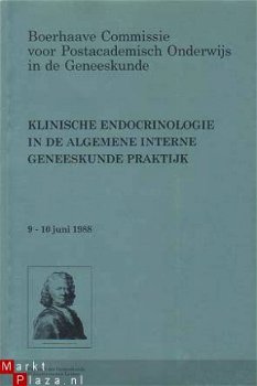 Klinische endocrinologie in de algemene interne geneeskunde - 1