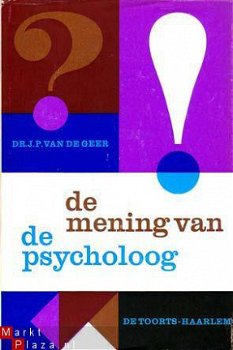 De mening van de psycholoog. Uiteenzettingen over grenzen en - 1