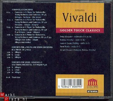 cd - A.VIVALDI - Concertos for Cello and 4 violins - 1