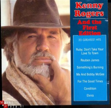 cd - Kenny ROGERS - And the First Edition - 20 greatest Hits - 1