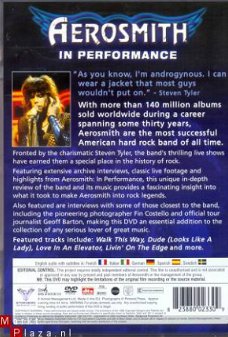 dvd - Aerosmith - In performance - (new)