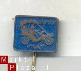 fiat 1903 blauw auto speldje (V_048) - 1