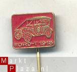 ford-t 1915 rood auto speldje (V_051) - 1
