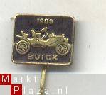 buick 1908 zwart auto speldje (V_056) - 1