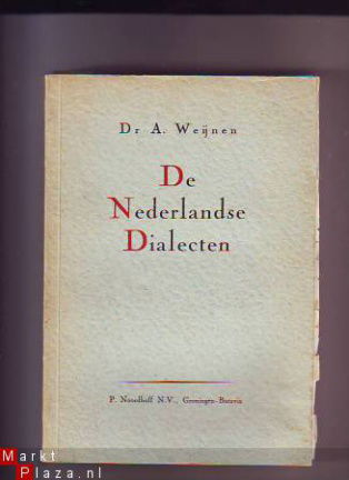 De Nederlandse Dialecten - nr. 1