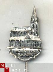 wagenberg r.k. kerk wapen speldje (W_077) - 1