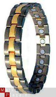 Titanium Magneetarmband model EBT03A - 1