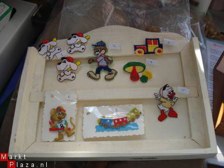 fournitouren: retro applicatiefiguurtjes voor baby en scrap - nr. 1