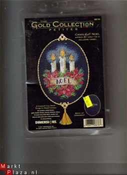Dimensions - Gold Collection Petite Candlelit Noel - 1