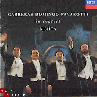 cd - Carreras-Domingo-Pavarotti - in concert - Mehta - 1