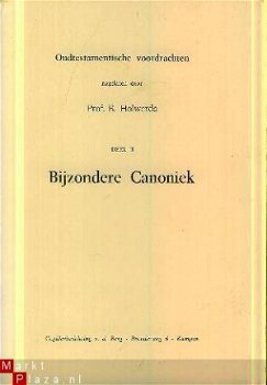 Holwerda, B ; Bijzondere Canoniek - 1