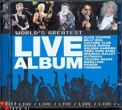 cd - World's greatest live album - (new) - 1