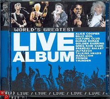 cd - World's greatest live album - (new)