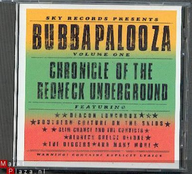 cd -BUBBAPALOOZA Vol. 1-Chronicle of the Redneck underground - 1