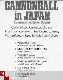 cd - Cannonball ADDERLEY Q.- Cannonball in Japan - (new)