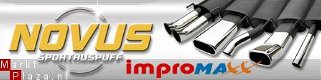 IMPROMAXX Novus Sportuitlaten Twingo, Clio en Megane - 1 - Thumbnail