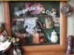 Nostalgisch 3 D paneeltje coffeeshop met bakker voor de deur - 1 - Thumbnail
