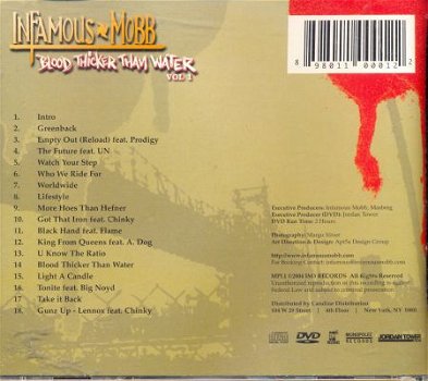 cd - Infamous Mobb - Blood thicker than water - 1