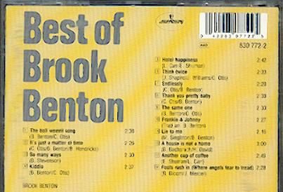 cd - Brook BENTON - Best of... - 1