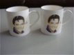 2 bone china staffordshire bekers van ELVIS luxe kwaliteit - 1 - Thumbnail