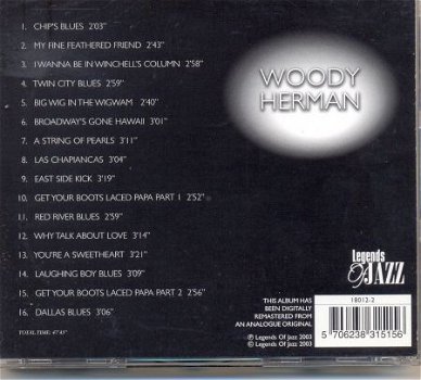 cd - Woody HERMAN - A String of Pearls - (new) - 1