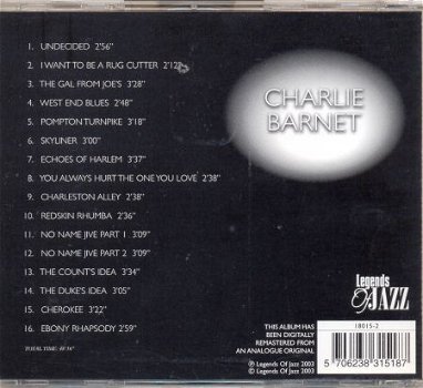cd - Charlie BARNET - Skyliner - (new) - 1