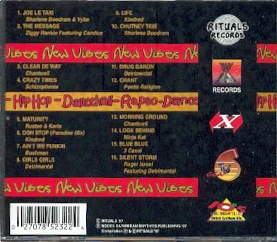 cd - NEW VIBES - HipHop- Dancehall-Rapso-Dance-Ragga - 1