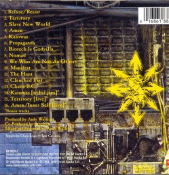 cd - Sepultura - Chaos A.D. - (new) - 1