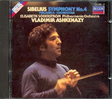 cd - SIBELIUS - Symphony No. 4 - Vladimir Ashenazy - 1