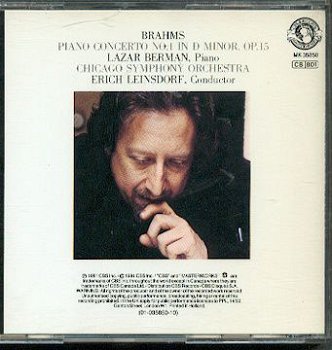cd - BRAHMS - Piano Concerto No.1- Lazar Berman - piano - 1
