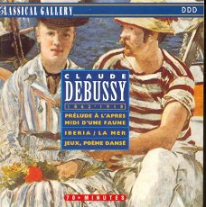 cd - Claude DEBUSSY - Jeux, Poème dansé, La mer (3 sympho.)