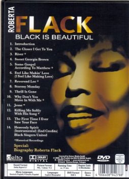 dvd - Roberta FLACK - Black is beautiful - (new) - 1