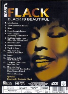 dvd - Roberta FLACK - Black is beautiful - (new)