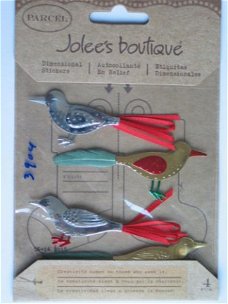 jolee's boutique parcel glass birds