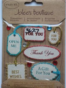jolee's boutique parcel gift tags