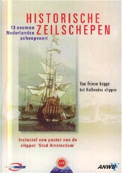 ANWB; Historische zeilschepen (met poster) - 1