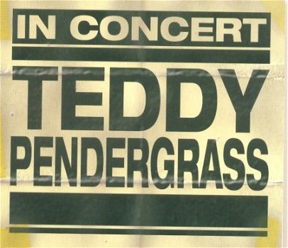 cd - Teddy PENDERGRASS - In concert - (new) - 1