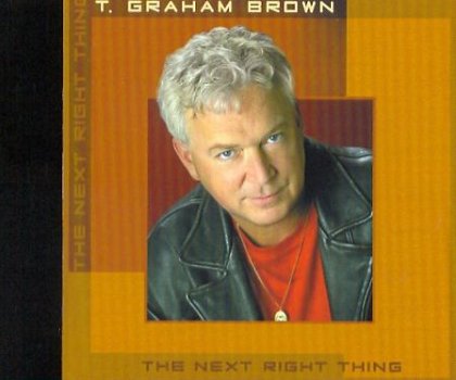 cd - T. Graham BROWN - The next right thing - (new) - 1