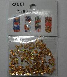 GOUDEN STER nail art shapes Strass sterretje nagel Gel Acryl