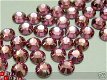 100 Rose Pink Swarovski STRASS steentjes SS10 2,5mm - 1 - Thumbnail