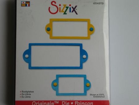 sizzix bigz bookplates - 1