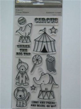the paper company clear stamp circus - 1