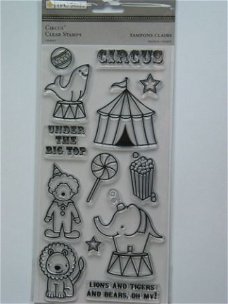 the paper company clear stamp circus