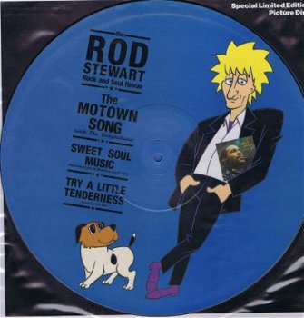 * MAXI * PICTUREDISC * ROD STEWART * THE MOTOWN SONG * - 1