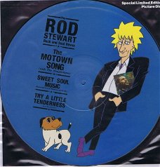 * MAXI  * PICTUREDISC * ROD STEWART * THE MOTOWN SONG  *