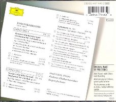 2 cd's - BRAHMS - Die klavierkonzerte - Fantasien op.116