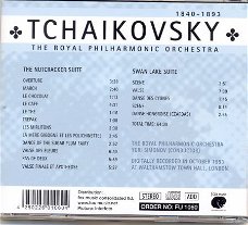cd -TCHAIKOVSKY- the Nutcracker suite / Swan Lake suite- new