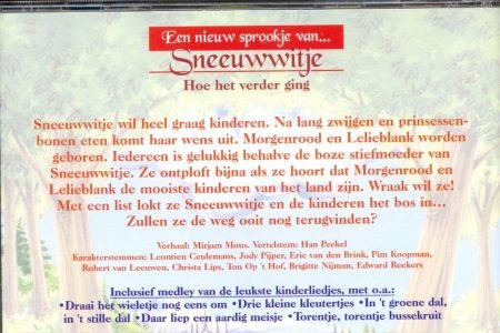 cd - SNEEUWWITJE - Hoe het verder ging - (nieuw) - 1