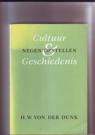 Cultuur & geschiedenis - nr. 1